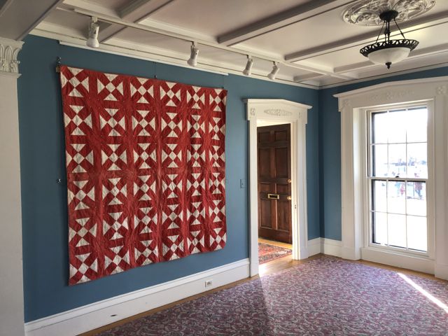 quilt on exhibit